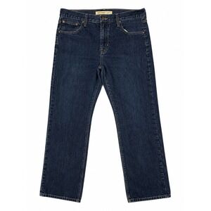 Big Star 1974‎ Men's Jeans 36x32 Dark Wash Straight Leg Denim Blue